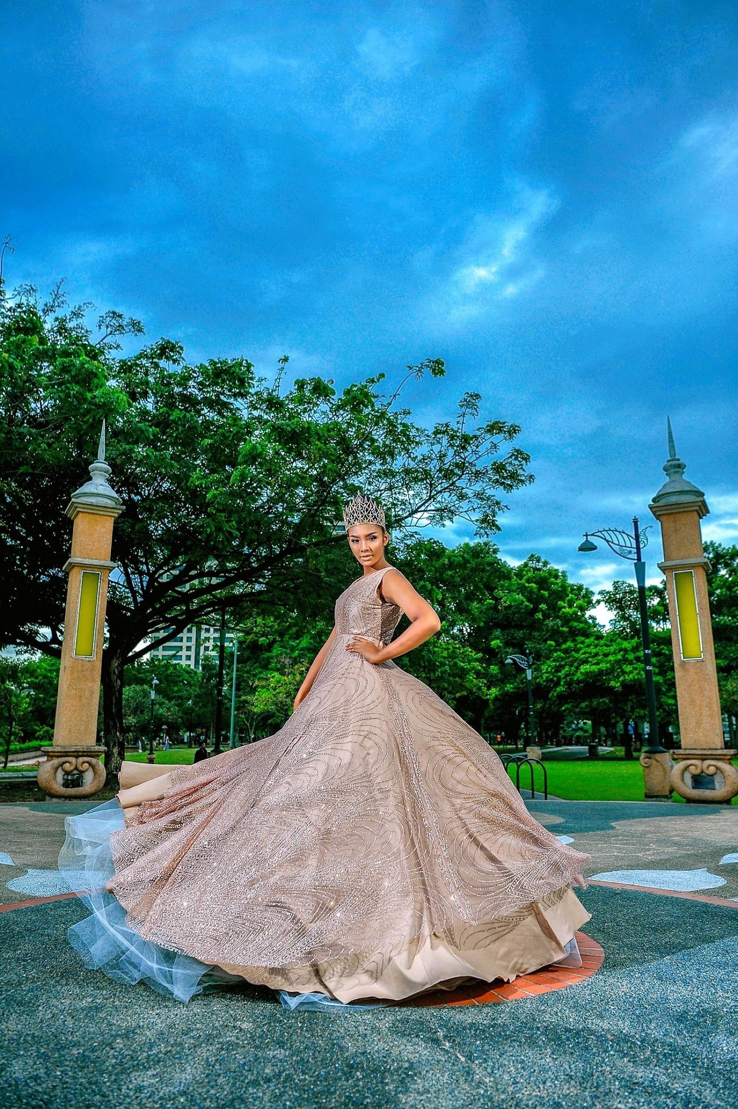 Champagne ball gown — Evening